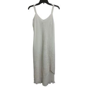 Fabi Ella Sleeveless Floral Sequin Dress Size XL